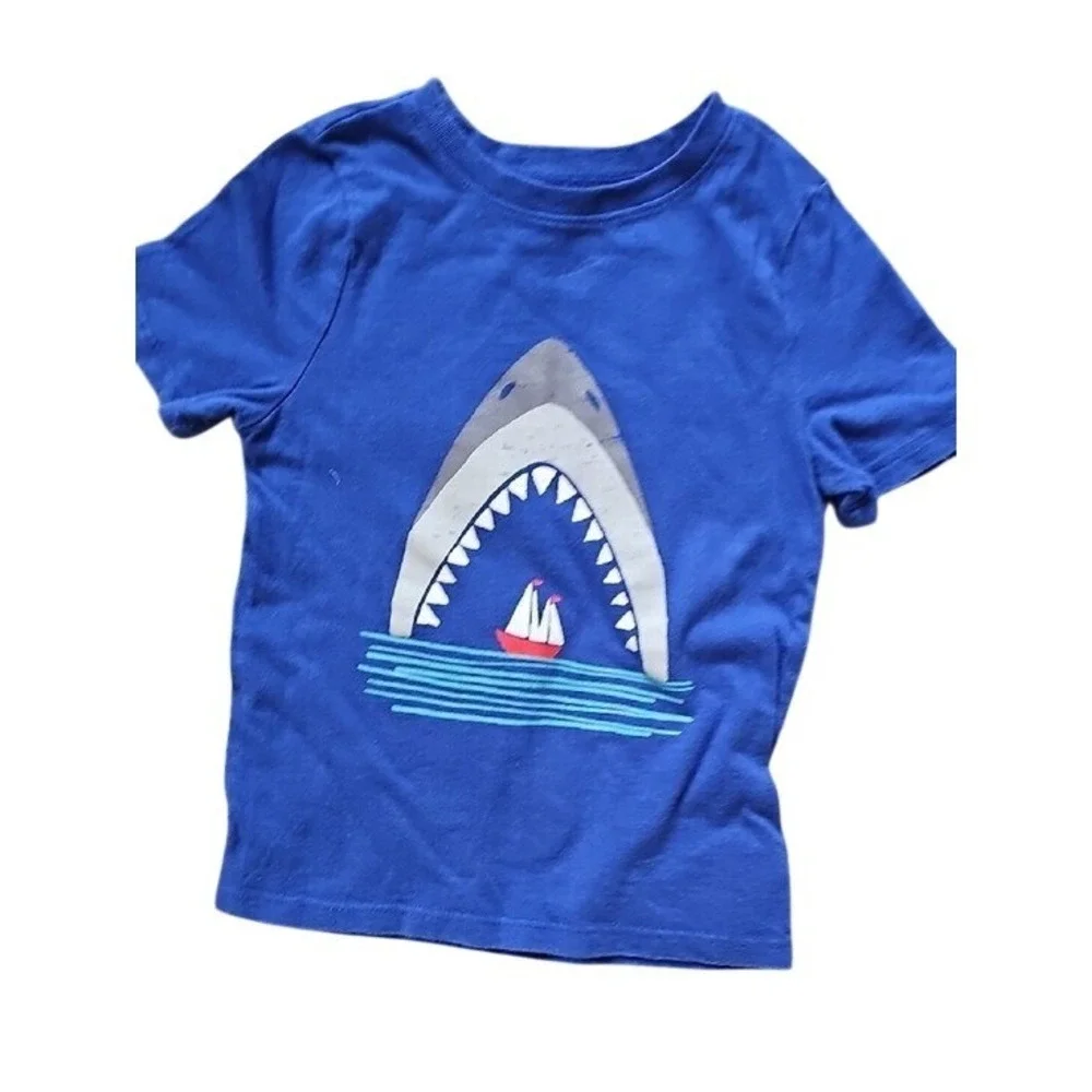 Boys Clothing Lot 4T 5T Old Navy Carters Childrens Place Shark Minions 11pc